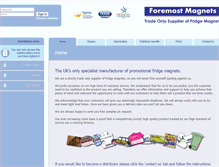 Tablet Screenshot of foremost-magnets.com